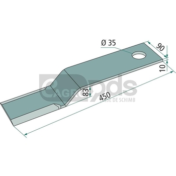 Cutit tocatoare - GRANIT [1803200071]