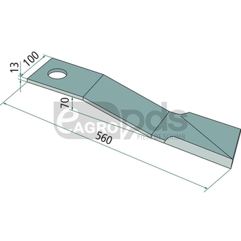Cutit tocatoare - GRANIT [1803200072]