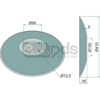 Taler disc - GRANIT [1803200076]