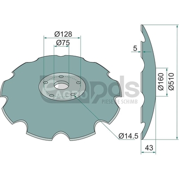 Taler disc - GRANIT [1803200099]