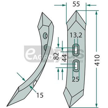 Brazdar tip dalta plata - GRANIT [1803200342]