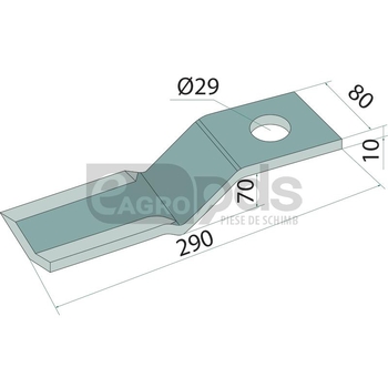 Cutit tocatoare - GRANIT [1803200344]
