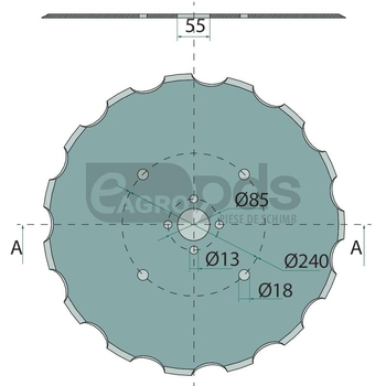 Disc de semanat - GRANIT [1803200403]