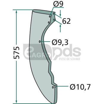 Brazdar de semanatoare in randuri - GRANIT [18032 KL844194]