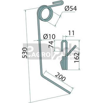 Gheara elastica - GRANIT [1803400002]