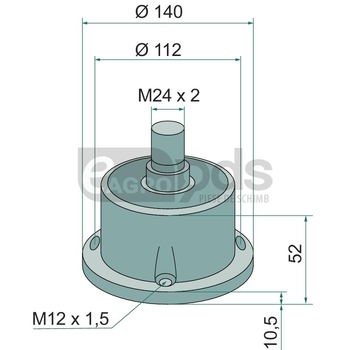 Lagar complet - GRANIT [1803400014]