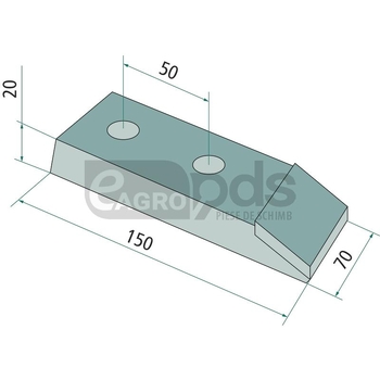 Varf de brazdar - GRANIT [1804600009]