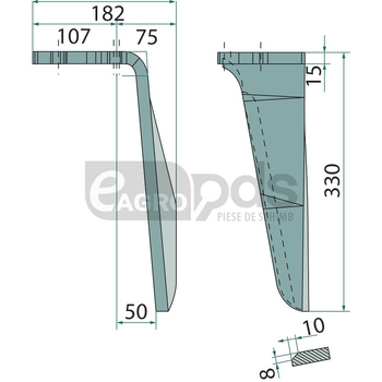 Dinte cu interschimbare rapida - GRANIT [18046 KZ400003]