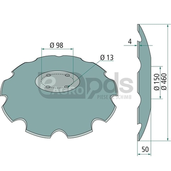 Taler disc - GRANIT [1805000020]