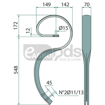 Gheare elastice - GRANIT [18050 504008]