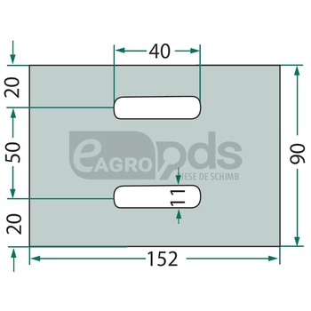 Racleta din tabla - GRANIT [18051-E100]