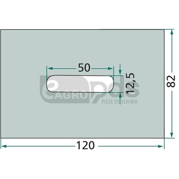Racleta din tabla - GRANIT [18051-K301]