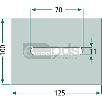 Racleta din tabla - GRANIT [18051-L106]
