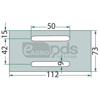 Racleta din tabla - GRANIT [18051-M200]