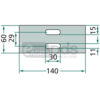 Racleta din tabla - GRANIT [18051-S103]