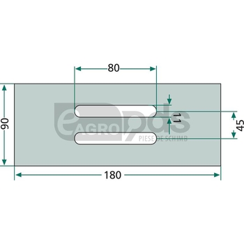 Racleta de plastic - GRANIT [18053-F102]
