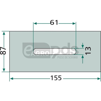 Racleta de plastic - GRANIT [18053-K300]