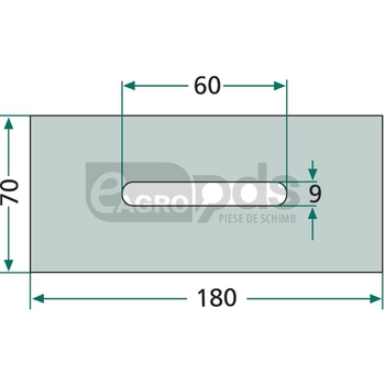 Racleta de plastic - GRANIT [18053-N101]