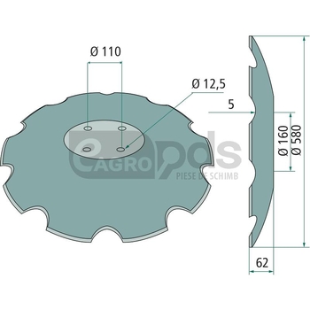 Taler disc - GRANIT [18054 009771030251]