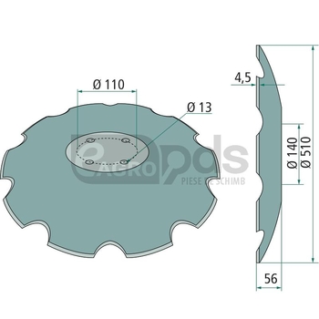 Taler disc - GRANIT [18054 850410230]