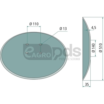 Taler disc - GRANIT [18054 850410240]