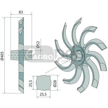 Disc tip stea - GRANIT [1805700005]