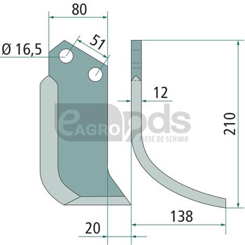 Cutit arcuit - GRANIT [18057 103523]