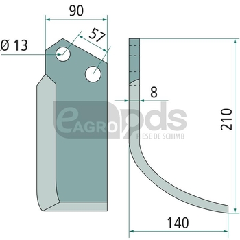 Cutit arcuit - GRANIT [18057 610769]