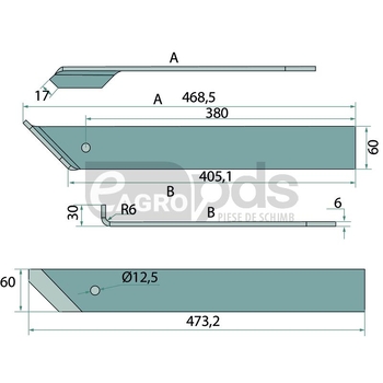 Grapa dreapta - GRANIT [1805900062]
