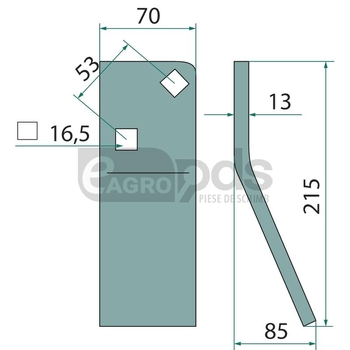 Cutit freza - GRANIT [1806000000]
