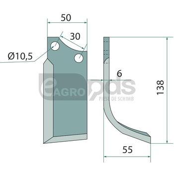 Lama de frezat - GRANIT [1806000010]