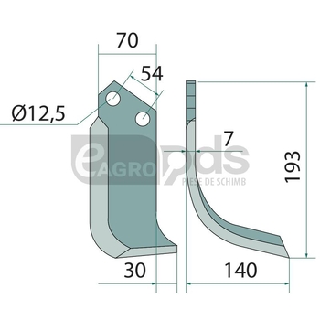 Lama de frezat - GRANIT [1806000011]