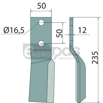 Lama de frezat - GRANIT [1806000015]