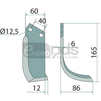 Lama de frezat - GRANIT [1806000023]