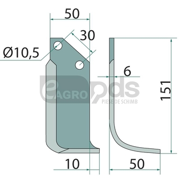 Lama de frezat - GRANIT [1806000027]