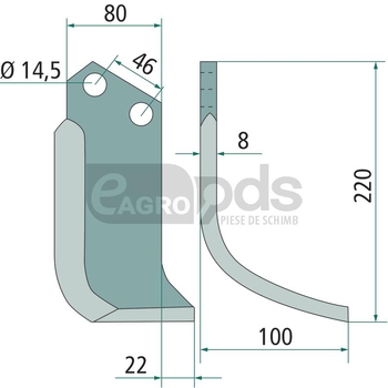 Cutit freza - GRANIT [18060 0003061S]