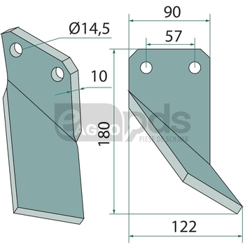 Lama de frezat - GRANIT [1806000035]