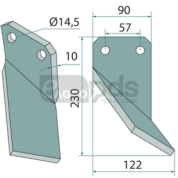 Lama de frezat - GRANIT [1806000038]