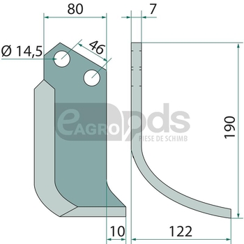Cutit arcuit - GRANIT [18060 F3156010]