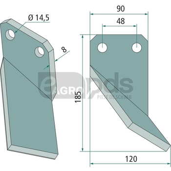 Cutit rotor - GRANIT [18060 G3596100]