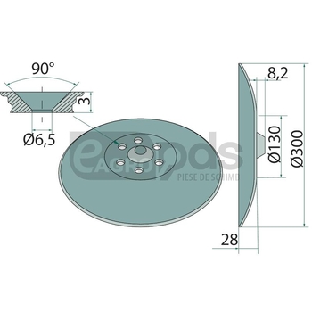 Disc de semanat - GRANIT [1806300014]