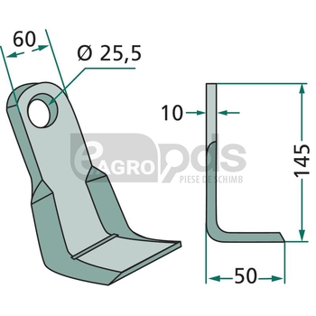 Cutit unghiular - GRANIT [18063-AGM-13]