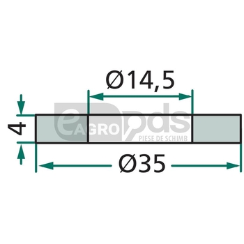 Saiba de distantare - GRANIT [18063-AGM-505]