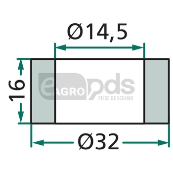 Bucsa de distantare - GRANIT [18063-AGM-507]