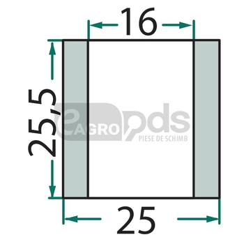 Bucsa exterioara - GRANIT [18063-BOM-61]