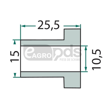 Bucsa interioara - GRANIT [18063-BOM-62]