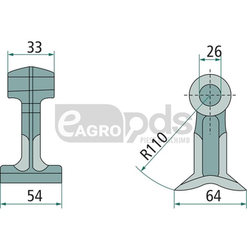Ciocan batator - GRANIT [18063-BOM-81]