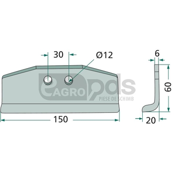 Cutit reversibil - GRANIT [18063-HUM-03]