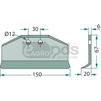 Cutit reversibil - GRANIT [18063-HUM-07]