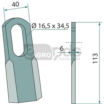 Cutit - GRANIT [18063-HYM-11]